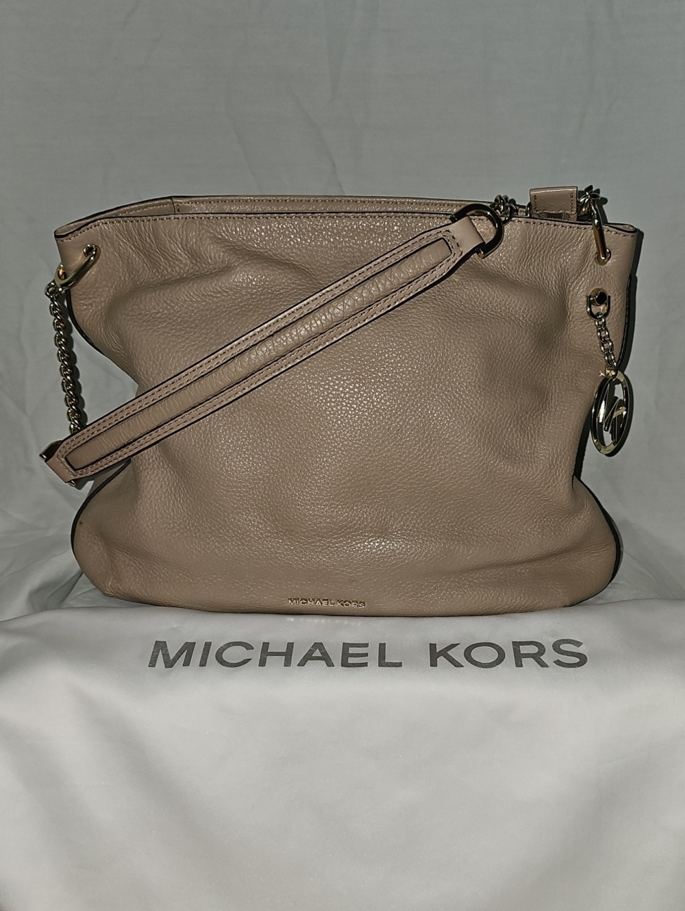 Michael Kors Pebbled Leather Shoulder Bag
